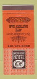 Matchbook Cover - Carlton House Hotel Cleveland? 30 Strike