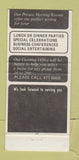 Matchbook Cover - Carlton House Hotel Cleveland? 30 Strike
