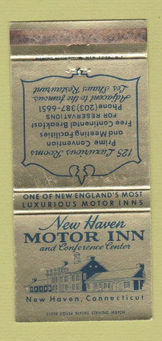 Matchbook Cover - New Haven Motor Inn CT WORN 30 Strike