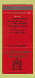 Matchbook Cover - Foursome Steak Pub Brooklyn NY 30 Strike