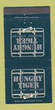 Matchbook Cover - Hungry Tiger Restaurant Houston Depot TX 30 Strike