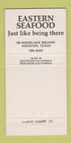 Matchbook Cover - Hungry Tiger Restaurant Houston Depot TX 30 Strike