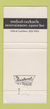 Matchbook Cover - Sperte's Laffite Denver Colorado Pirate 30 Strike