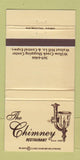 Matchbook Cover - The Chimney Restaurant Aspen Colorado Dallas TX WEAR 30 Strike