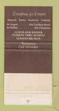 Matchbook Cover - The Chimney Restaurant Aspen Colorado Dallas TX WEAR 30 Strike