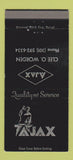 Matchbook Cover - Ajax Clee Worden Forging Tool WEAR 30 Strike