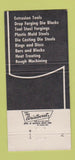 Matchbook Cover - Ajax Clee Worden Forging Tool WEAR 30 Strike