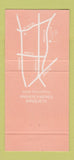 Matchbook Cover - La Ferme Restaurant Chevy Chase MD rooster WEAR 30 Strike