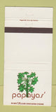 Matchbook Cover - Papayas'  30 Strike