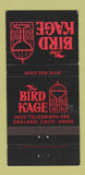 Matchbook Cover - The Bird Kage Oakland CA 30 Strike