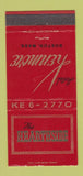 Matchbook Cover - The Hearthstone Hotel Kenmore Boston MA 30 Strike