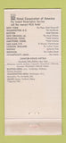 Matchbook Cover - The Hearthstone Hotel Kenmore Boston MA 30 Strike