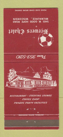 Matchbook Cover - Brewers Chalet Milwaukee WI restaurant 30 Strike