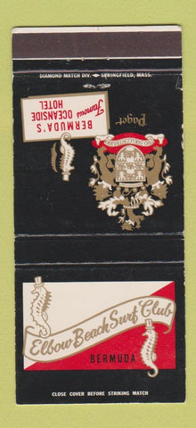 Matchbook Cover - Elbow Beach Surf Club Bermuda 30 Strike