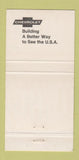 Matchbook Cover - Mike Horak's Chevrolet Oldsmobile Toledo OH 30 Strike
