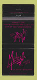 Matchbook Cover - Michaels Night Club Wilmington DE 30 Strike