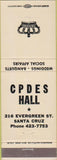 Matchbook Cover - Lumber King CA