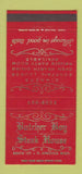 Matchbook Cover - Butcher Boy Steak House North Andover MA 30 Strike
