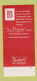 Matchbook Cover - HW Beattie and Sons Gems Cleveland OH 30 Strike