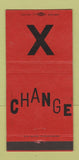 Matchbook Cover - Exchange Club Casino Beatty NV Amargosa Restaurant 30 Strike