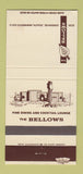 Matchbook Cover - The Bellows Duluth MN 30 Strike