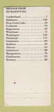 Matchbook Cover - Ed Mason's Restaurant Saloon Cumberland MD WEAR 30 Strike
