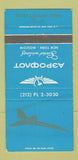 Matchbook Cover - Soviet Airlines New York City Moscow Russia 30 Strike