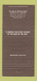 Matchbook Cover - Inn at Spanish Head Lincoln City OR 30 Strike