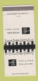Matchbook Cover - Holland Salley Interiors Naples FL WEAR 30 Strike