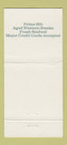 Matchbook Cover - Maverick Restaurant Harrisburg PA 30 Strike