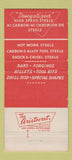 Matchbook Cover - Latrobe Steel Works Hayward CA HW Austin 30 Strike