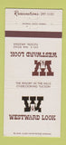 Matchbook Cover - Westward Look Tucson AZ  30 Strike