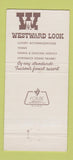 Matchbook Cover - Westward Look Tucson AZ  30 Strike