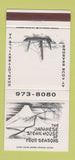 Matchbook Cover - Japanese Steak House Four Seasons Charlottesville VA 30 Strike