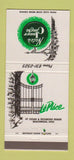 Matchbook Cover - Nate's Inner Circle Beachwood OH 30 Strike