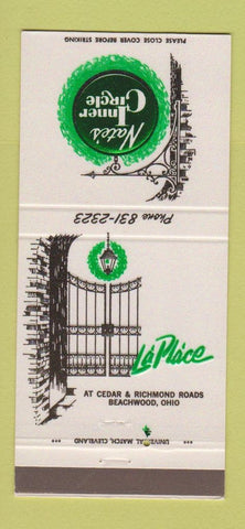 Matchbook Cover - Nate's Inner Circle Beachwood OH 30 Strike