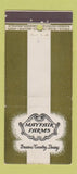 Matchbook Cover - Mayfair Farms West Orange NJ 21 Strike Feature