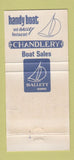 Matchbook Cover - Galley Restaurant Falmouth ME 30 Strike