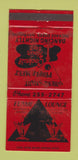 Matchbook Cover - Flame Lounge Daytona Beach FL WORN 30 Strike