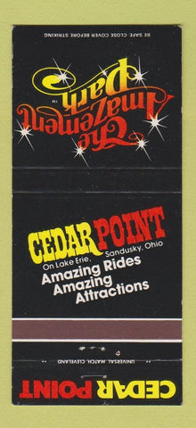 Matchbook Cover - Cedar Point Amusement Park Sandusky OH 30 Strike