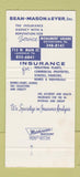 Matchbook Cover - Bean Mason Eyer Lansdale Doylestown PA 30 Strike