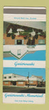 Matchbook Cover - Gasiorowski Memorial Funeral Home Toledo OH 30 Strike