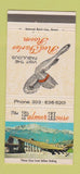 Matchbook Cover - Palmer House Colorado Springs Best Western 30 Strike