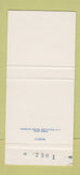 Matchbook Cover - Wisconsin Club Milwaukee WI 30 Strike