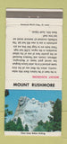 Matchbook Cover - Mount Rushmore Buckeye Motel North Olmsted OH 30 Strike