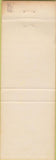 Matchbook Cover - River Bowling Guernewood Park CA yellow