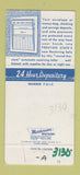 Matchbook Cover - Preston State Bank Dallas TX 30 Strike