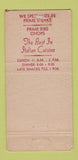 Matchbook Cover - Alpino Italian Restaurant Chicago IL 30 Strike