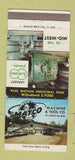 Matchbook Cover - Matco Machine Tool St Louis MO 30 Strike