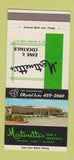 Matchbook Cover - Martinetti's Restaurant Crystal Lake IL 30 Strike